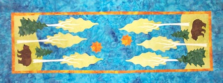 Aspens Table Runner Photo